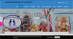 Desktop Screenshot of lekkerszenzo.com